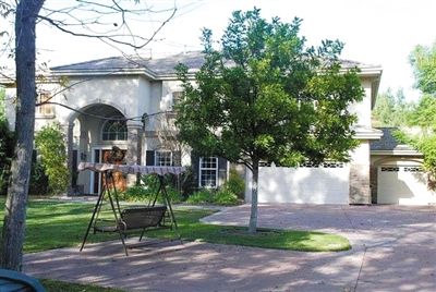 張曙光在美國(guó)的豪宅。資料圖片