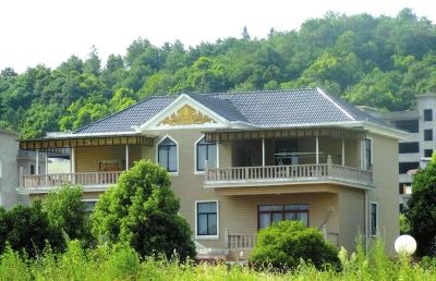 江西宜春，氣功大師王林在樟竹路紫薇山莊旁的別墅。圖/CFP