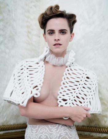 艾瑪沃森拍大尺度照遭炮轟：干我胸何事？