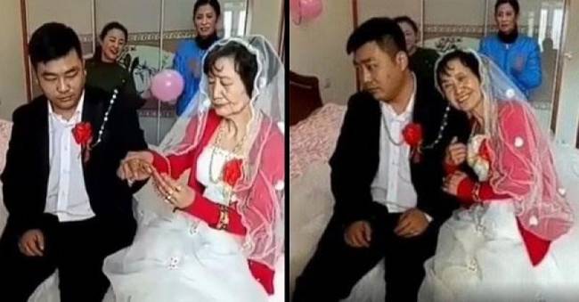 30歲新郎娶72歲新娘 30歲新郎娶72歲新娘