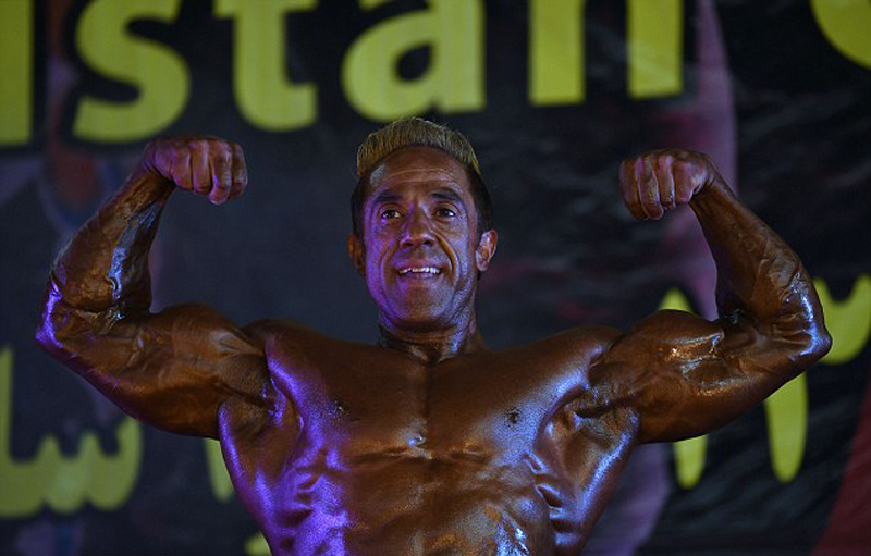 阿富汗健美先生大賽火爆開演 大秀肌肉 阿富汗健美先生大賽火爆開演 大秀肌肉